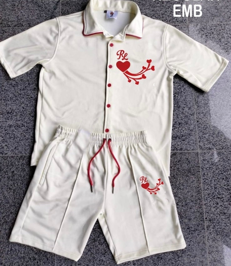 Short sleeve T shirts set